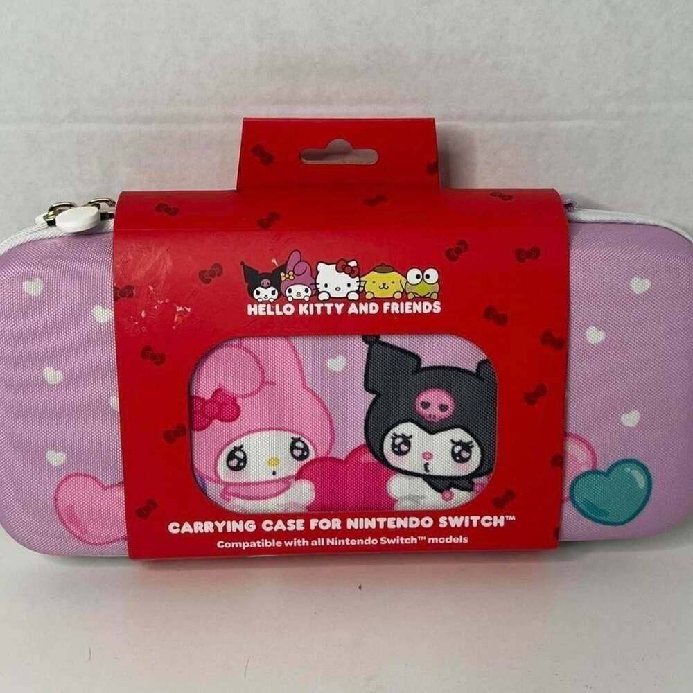 Sonix Sanrio Hello Kitty My Melody Kuromi Nintendo Switch Carrying Case Purple